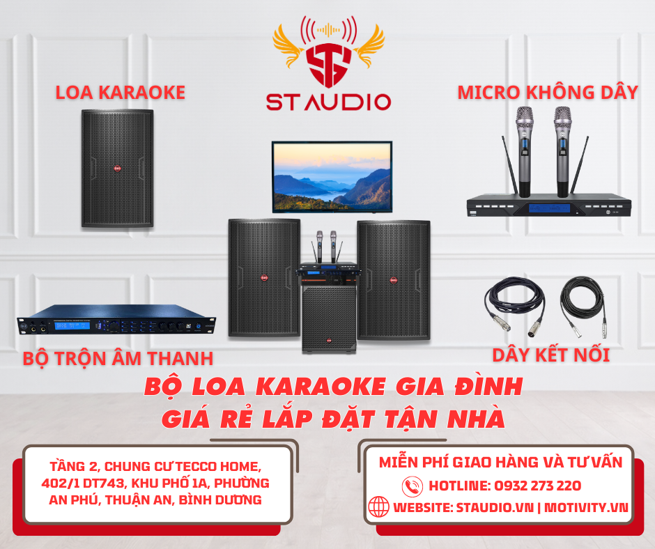 bộ loa karaoke gia đình giá rẻ