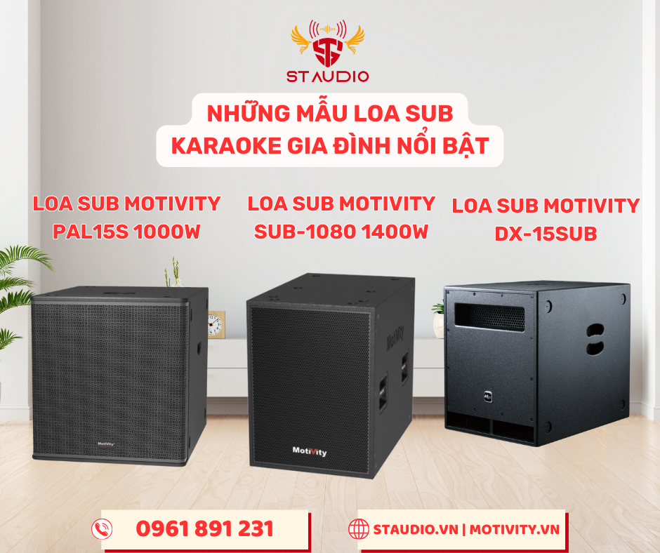 loa sub karaoke gia đình loại nào tốt