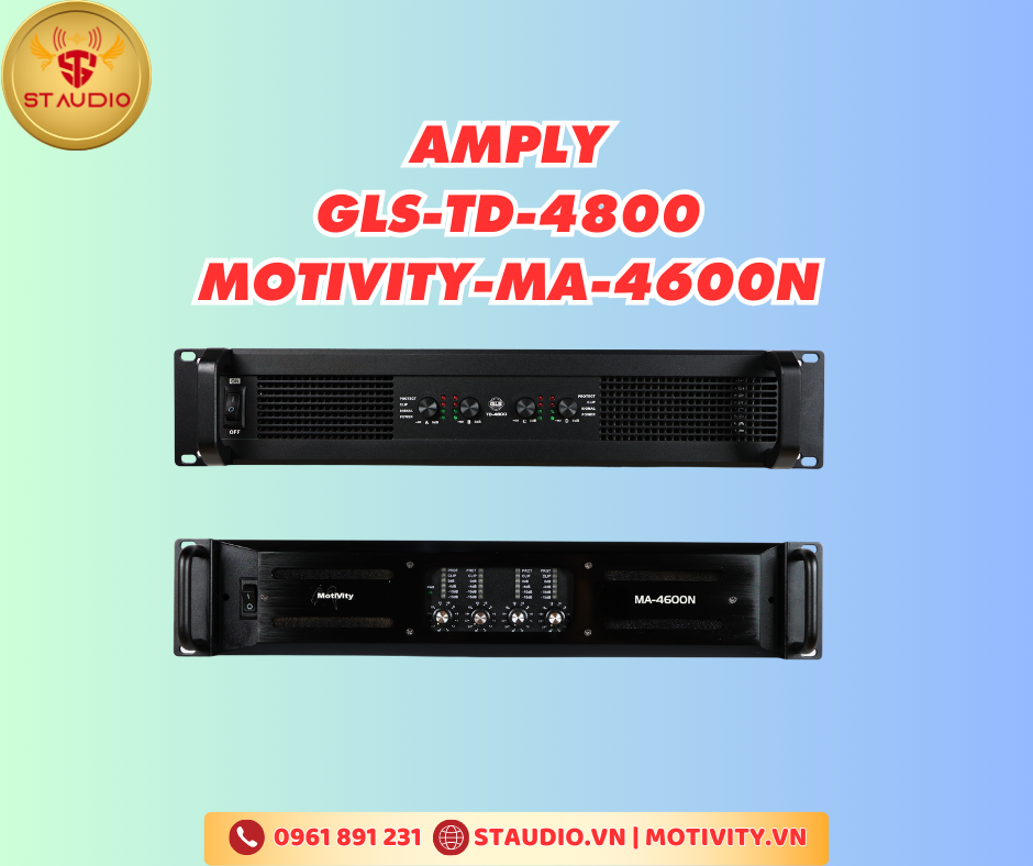 Cục Đẩy Công Suất - Motivity TD4800 và MA4600